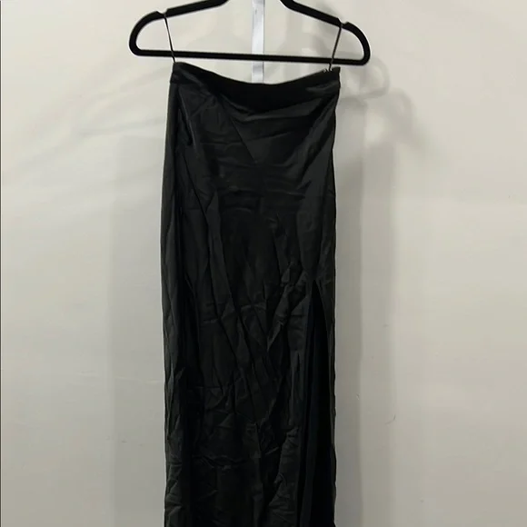 NICHOLAS Dierra Maxi Skirt With Slits in Black - Picture 3 of 10